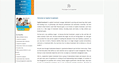 Desktop Screenshot of capital-investments.org